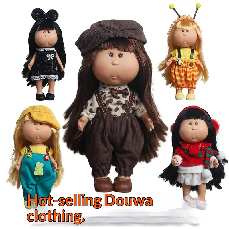24Cm Spanish Mia Potato Doll Clothes Ins Style Fashion Outfits Shoes Hair Accessories Dress Up Costumes For Kids Collectors