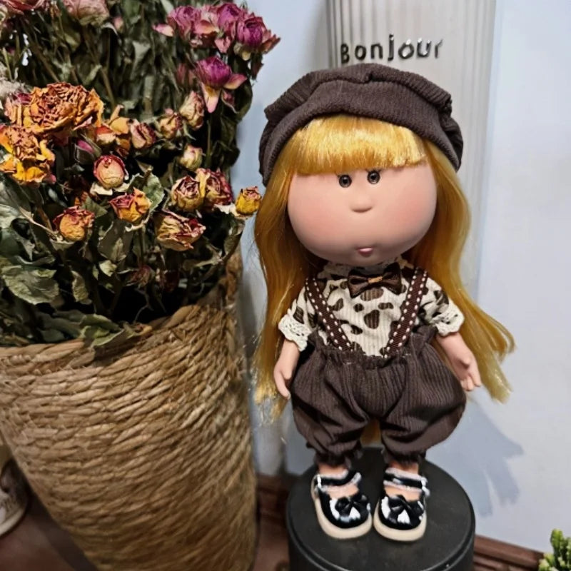 24cm Spanish Mia Potato Doll Clothes Handmade Wearable Replacement Outfits Diy Dress Up For Waldorf Style Stuffed Dolls