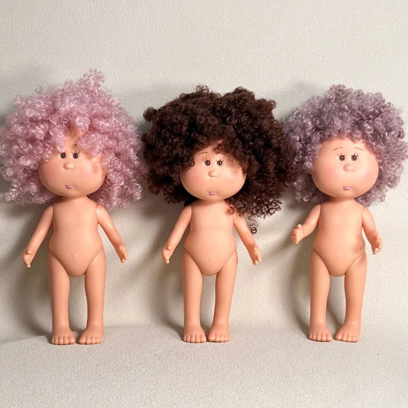24cm Mia Potato Doll 5-Jointed 1/6 Vinyl Body European American Potato Doll Diy Dress Up Doll Action Figure Girl Toy Accessories