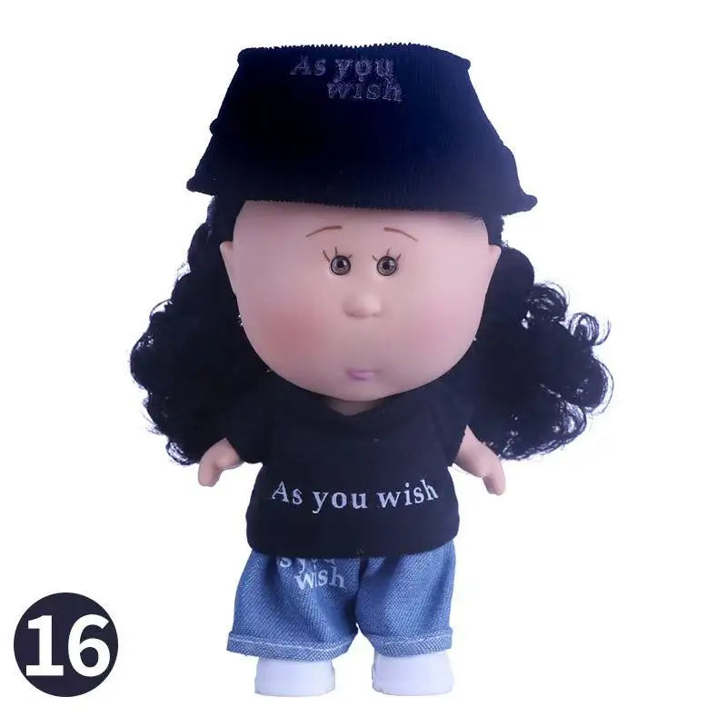 new 18cm Girl bjd doll with colorful hair Dress Up Toy DIY Gifts for girl Children Christmas Holiday Collection
