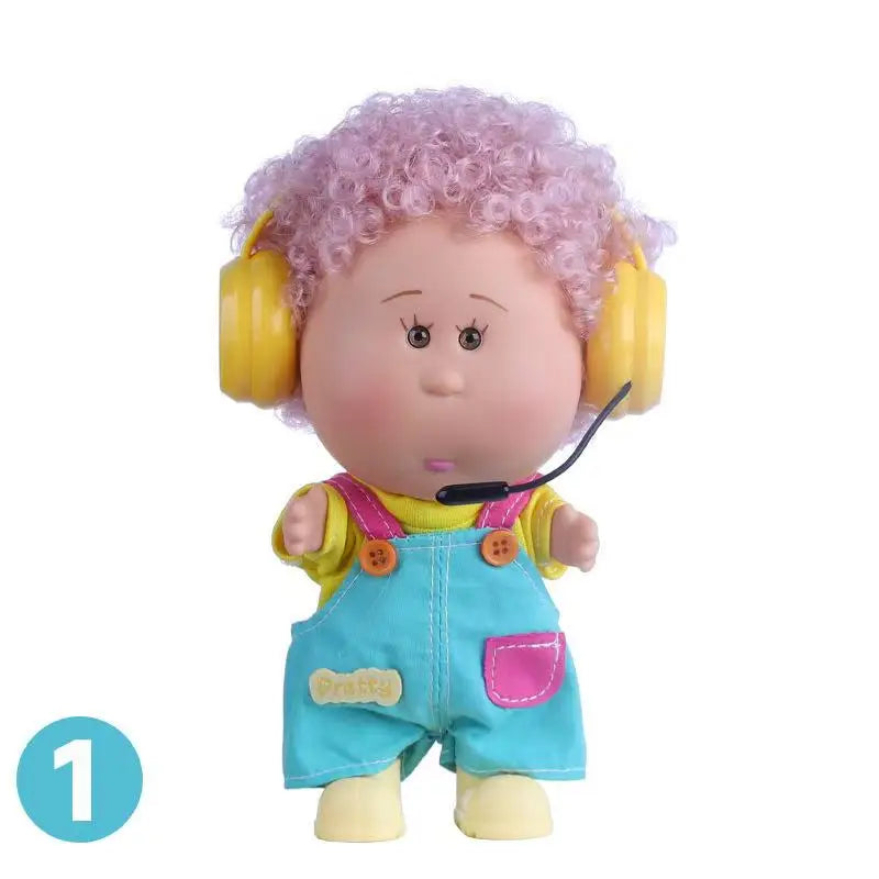 new 18cm Girl bjd doll with colorful hair Dress Up Toy DIY Gifts for girl Children Christmas Holiday Collection