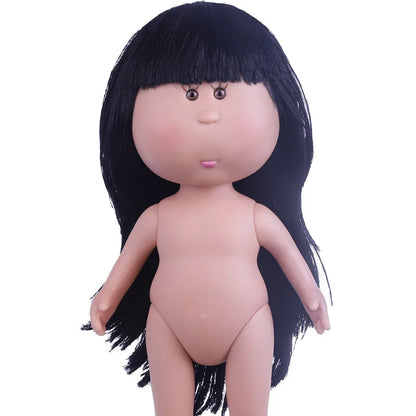 New 24cm Spanish Mia Potato Doll Set Diy Dress Up Vinyl Doll Action Figure Curly Hair Red Hair Black Hair Ornaments Girl  Toy