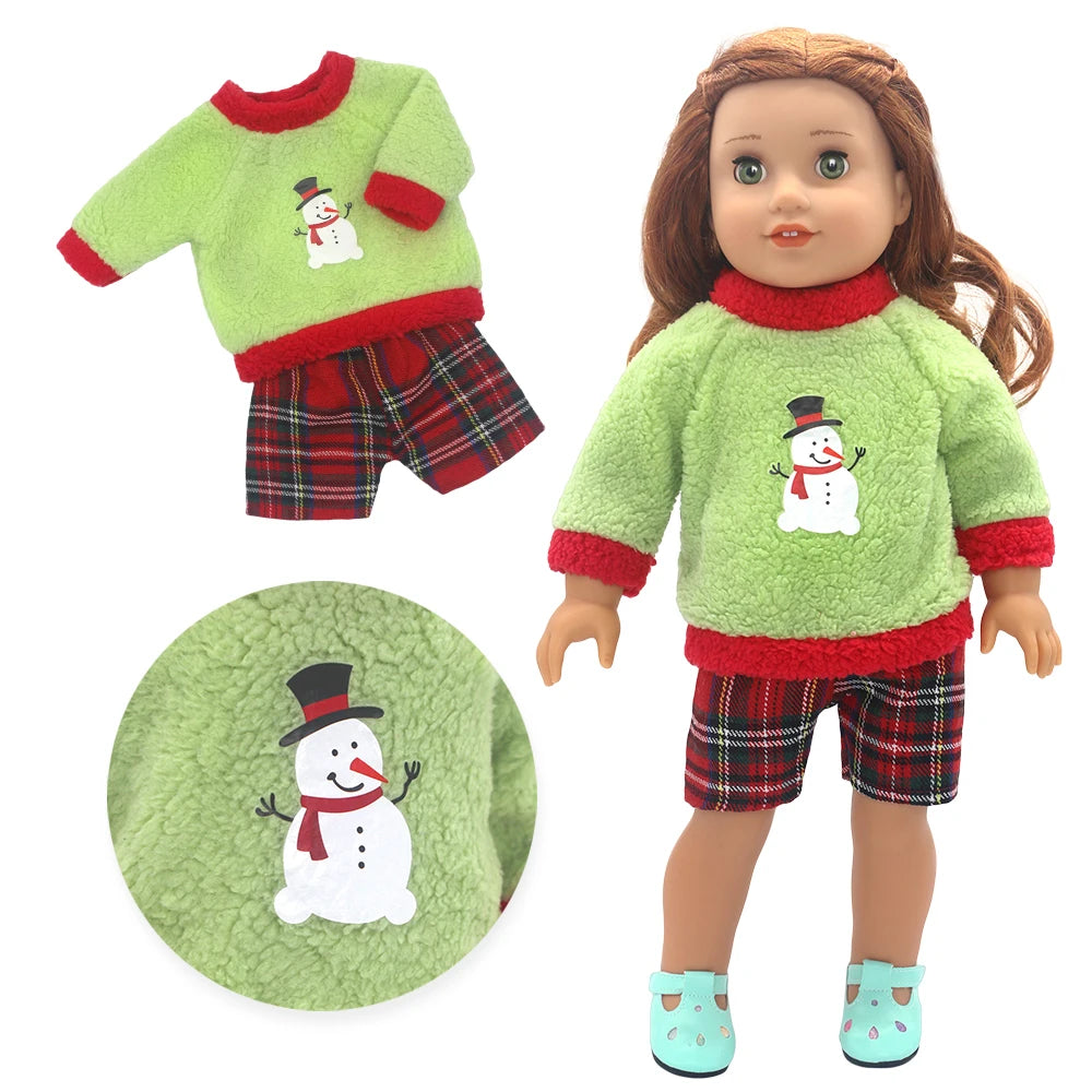 Doll Clothes for 43cm Born Baby Doll Cute 43cm Newborn Doll Accessories Festival Birthday Gift Doll Down Coat Children Toys Wear