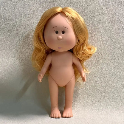 24cm Mia Potato Doll 5-Jointed 1/6 Vinyl Body European American Potato Doll Diy Dress Up Doll Action Figure Girl Toy Accessories