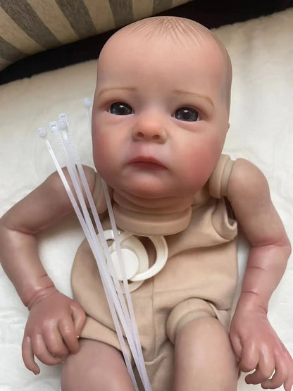 16 Inches Tink Reborn Doll DIY Kit Vinyl Already Painted Unfinished Doll painting hair Contains cloth body