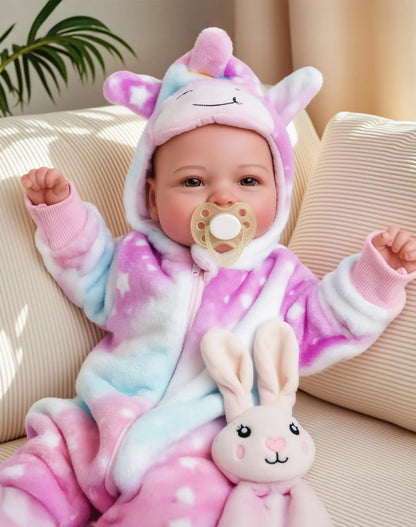 BABESIDE Baby Dolls, 17inch Large Realistic Cute Soft Body Baby Doll Real Life Baby Dolls with Accessories for 3+ Year Old Girls