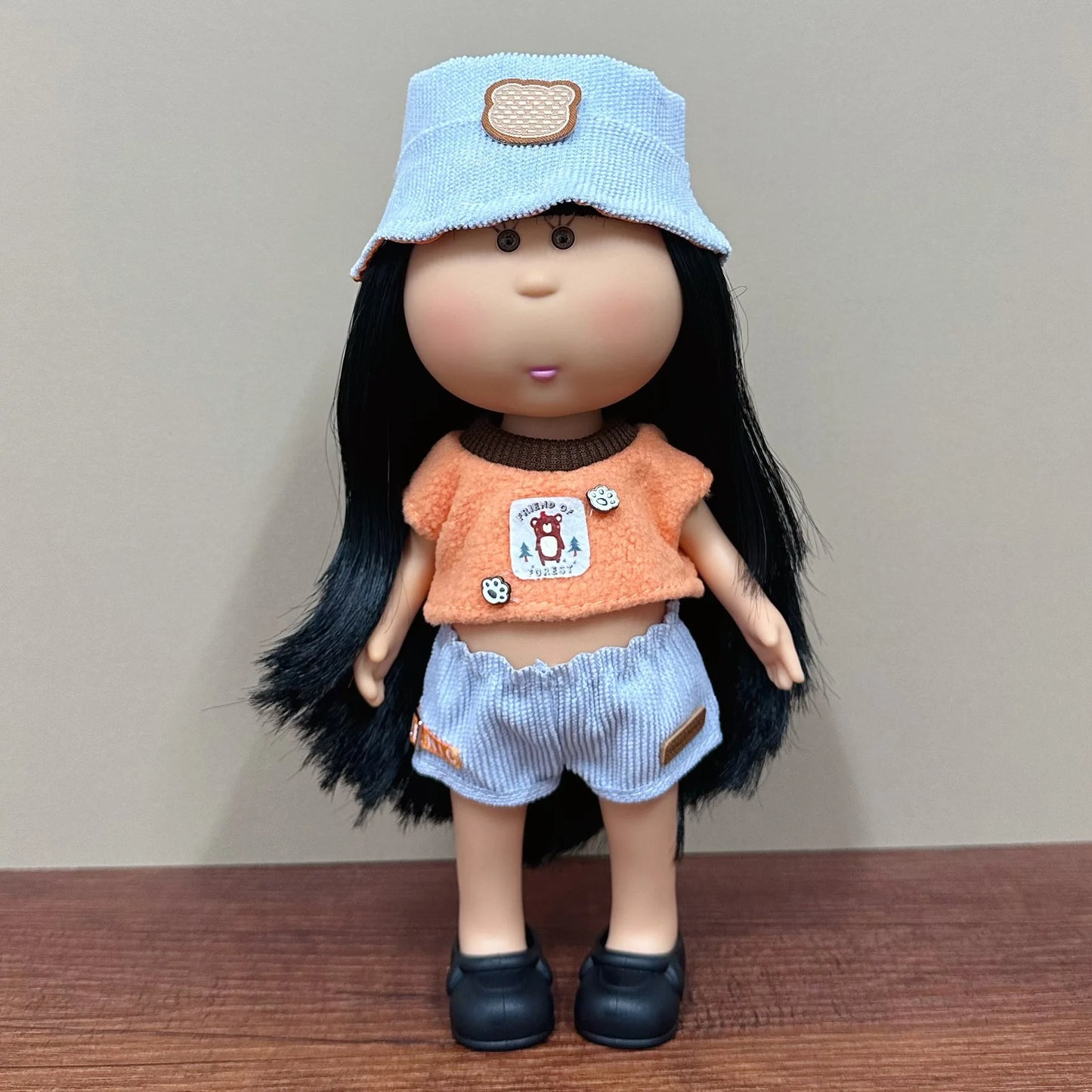 Cute 24cm Spanish Mia Potato Doll With Fashion Clothes Accessories Vinyl Doll Pretend Play Dress Up Toy Girls Festival Gift