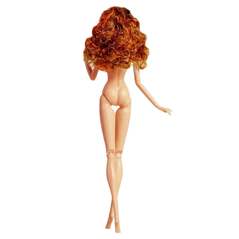 Xianxian Doll Original Design ECO Vinyl Supermodel Doll 12 Joint Movable Body Tan Skin Color Brown Hair Fashion Collector