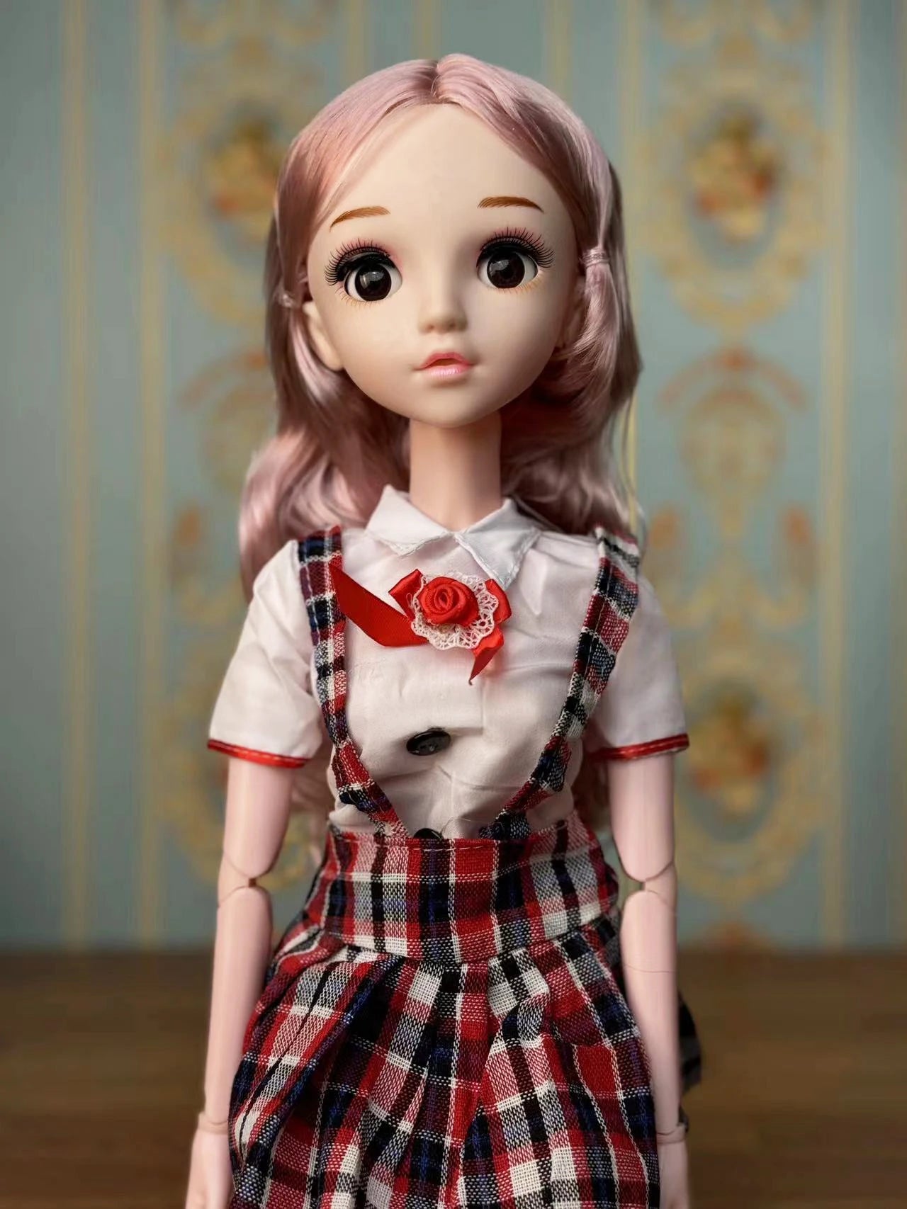60cm Doll Blinking Eyes Winking Eyes Doll 1/3 BJD Doll with clothes Kids Girls Dolls Toy Gift