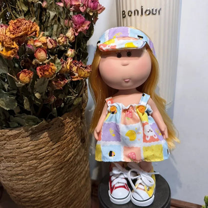 For 24cm Spanish Mia Potato Doll Clothing，Wearable Dopamine Ornaments Outfits Set Diy Dress Up For New Style Accessory Gift