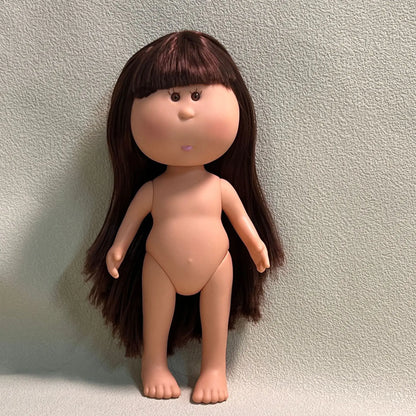 24cm Mia Potato Doll 5-Jointed 1/6 Vinyl Body European American Potato Doll Diy Dress Up Doll Action Figure Girl Toy Accessories