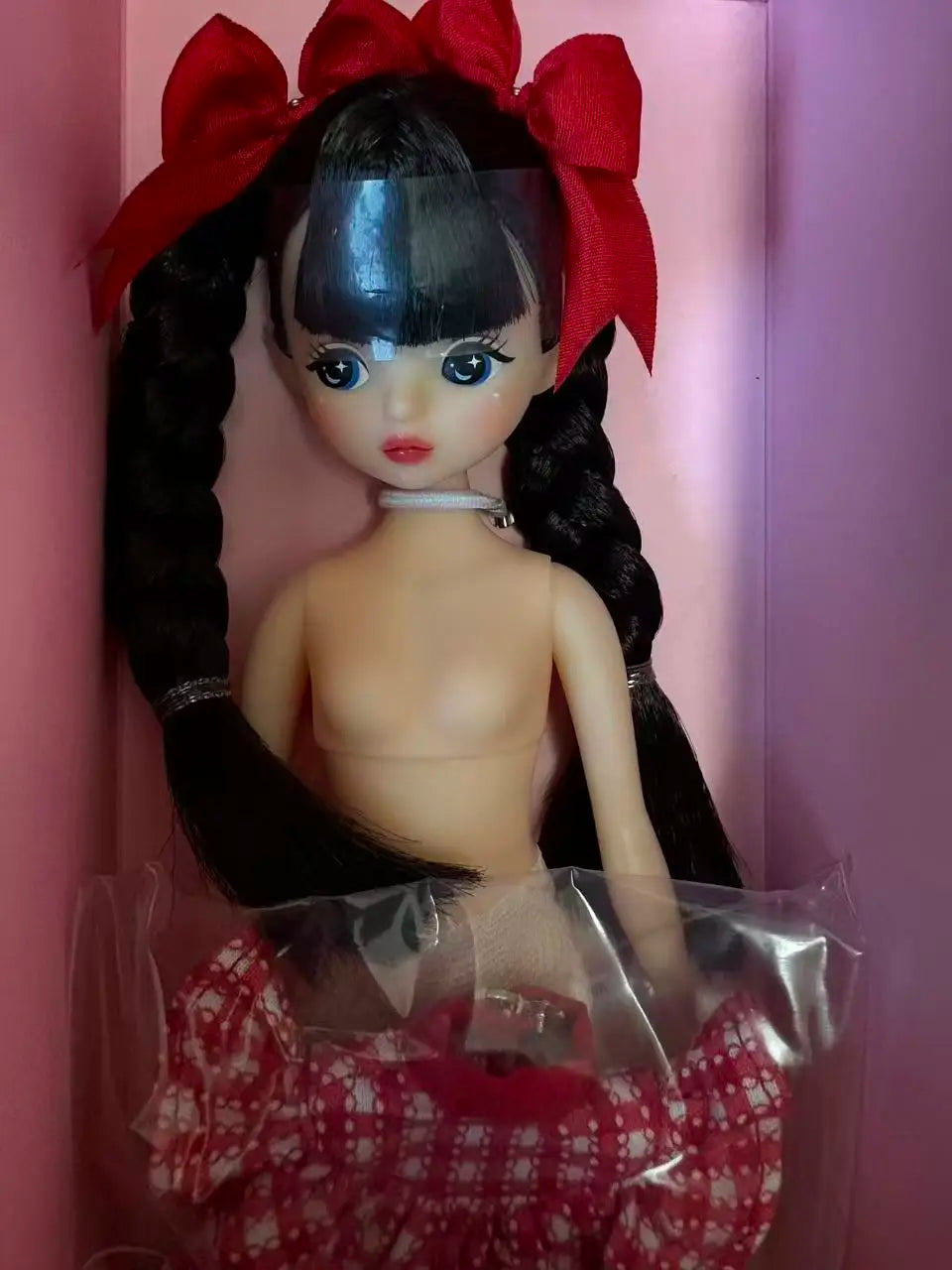 Blommor Doll Collection Doll 1/6 Pvc Doll OOAK Cute Girl Toys Unique Customized BJD Designer Toy Decoration Art Gift