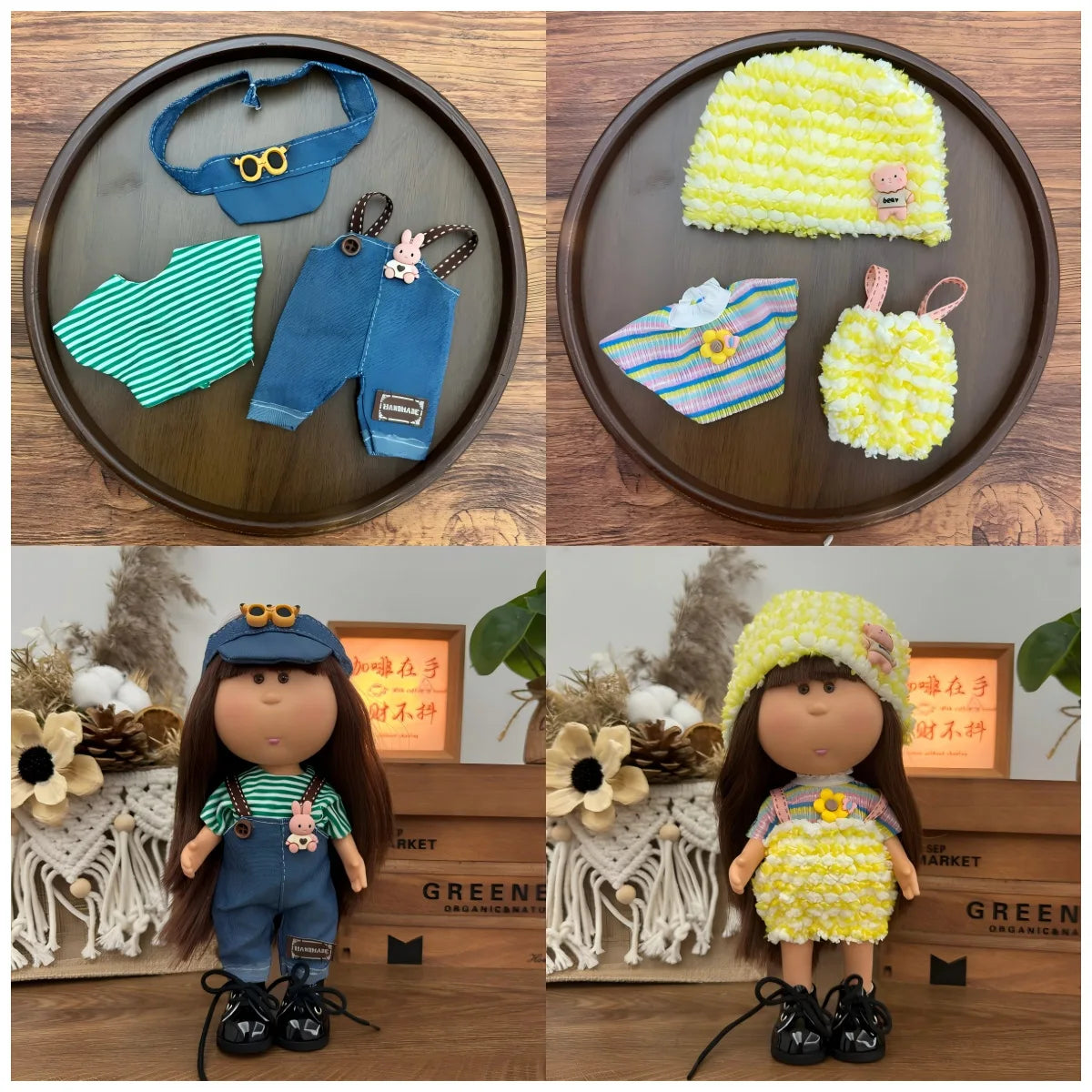 Hot Sale High-value 24cm Spanish Potato Doll Trend Mia Doll Exquisite and Cute Dress Up Clothes Replacement no Doll