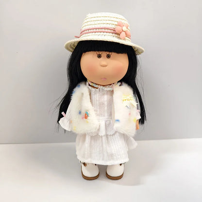 For Mia 24cm Spanish Potato Doll Clothes Shoes Hats Outfit Set Adorable Diy Dress Up Toys Doll Detachable Ornament Girl Toy Gift
