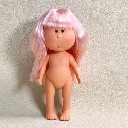 24cm Mia Potato Doll 5-Jointed 1/6 Vinyl Body European American Potato Doll Diy Dress Up Doll Action Figure Girl Toy Accessories