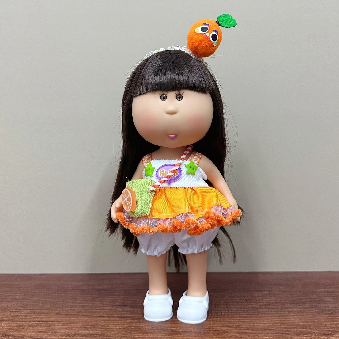 Cute 24cm Spanish Mia Potato Doll With Fashion Clothes Accessories Vinyl Doll Pretend Play Dress Up Toy Girls Festival Gift