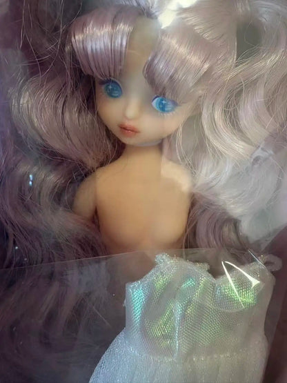 Blommor Doll Collection Doll 1/6 Pvc Doll OOAK Cute Girl Toys Unique Customized BJD Designer Toy Decoration Art Gift