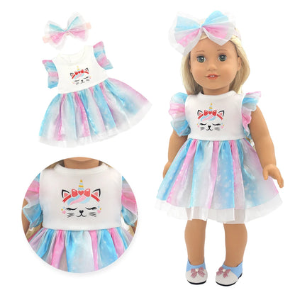 Doll Clothes for 43cm Born Baby Doll Cute 43cm Newborn Doll Accessories Festival Birthday Gift Doll Down Coat Children Toys Wear