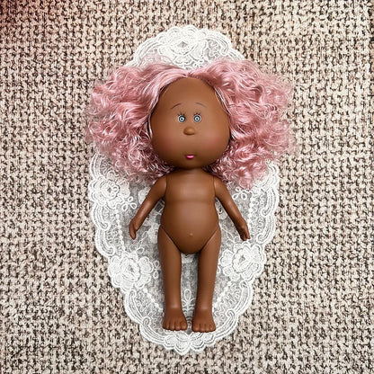24cm Potato Doll Mia Dolls Movable Joint BJD  Vinyl Doll Bean Eye Doll Children Companion Toys Girl DIY Toy Gift