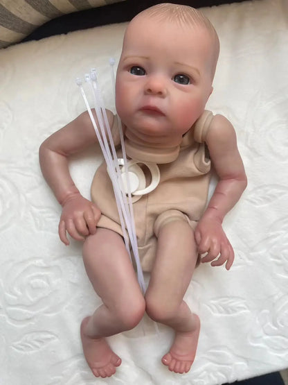 16 Inches Tink Reborn Doll DIY Kit Vinyl Already Painted Unfinished Doll painting hair Contains cloth body