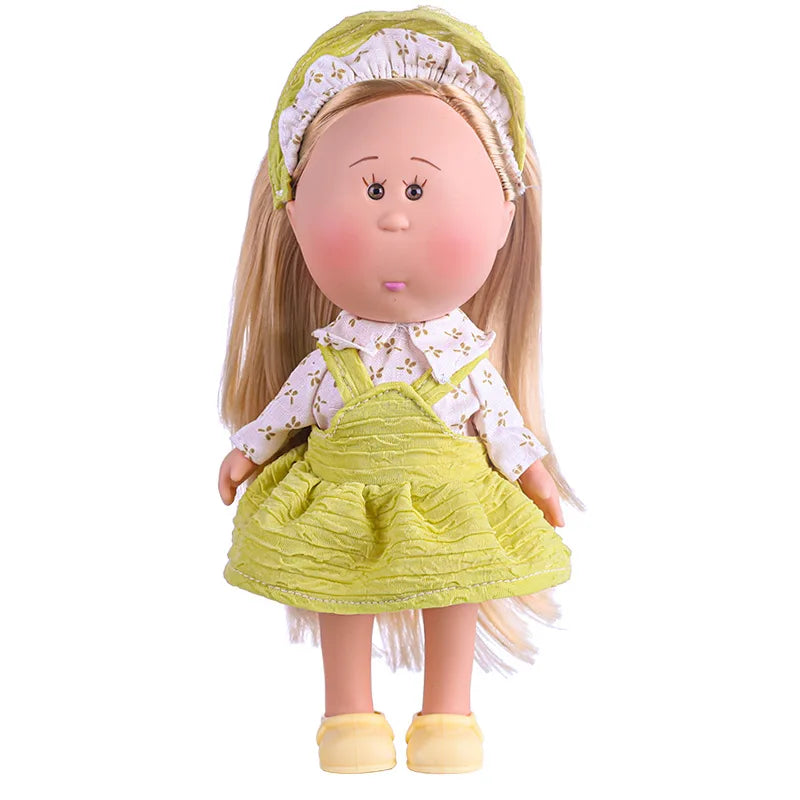 24cm Mia Potato Doll with Clothes, Cute Plush Dress Up Doll, Spanish Style Collectible Figure Gift