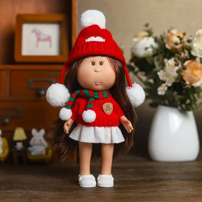24Cm Spanish Mia Potato Doll Clothes Ins Style Fashion Outfits Shoes Hair Accessories Dress Up Costumes For Kids Collectors
