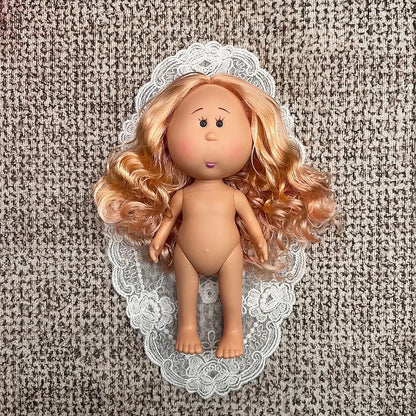 24cm Potato Doll Mia Dolls Movable Joint BJD  Vinyl Doll Bean Eye Doll Children Companion Toys Girl DIY Toy Gift