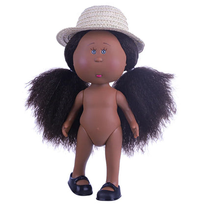 New Arrival 24cm Spanish Potato Doll 1/7 Tan Skin Normal Skin Girl Dress Up Toy