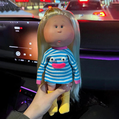 Potato Doll 24cm Nude Doll Waldorf Handcrafted Girl Diy Nude Doll, The First Choice For Diy Doll Friends' Birthday Gifts