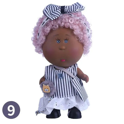 new 18cm Girl bjd doll with colorful hair Dress Up Toy DIY Gifts for girl Children Christmas Holiday Collection