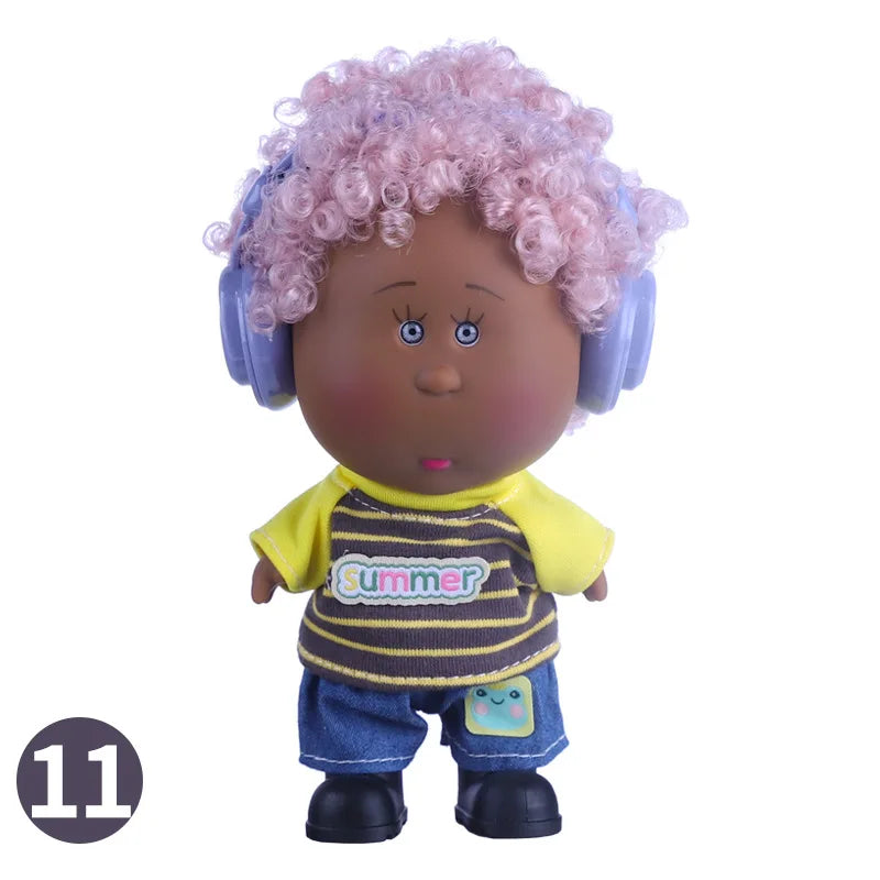 18cm Mia Doll Spanish Vinyl Potato Doll With Clothing Accessories Dress Up Doll Movable Joint Figure Trendy Toy Girl Gift