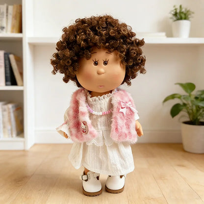 For Mia 24cm Spanish Potato Doll Clothes Shoes Hats Outfit Set Adorable Diy Dress Up Toys Doll Detachable Ornament Girl Toy Gift