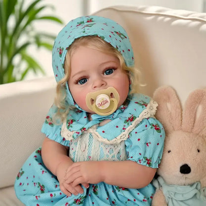 Reborn Baby Dolls, Realistic Newborn Dolls, Lifelike Dolls, 20 Inches (50 cm) Soft Vinyl Silicone Full Body Toddler Dolls with A