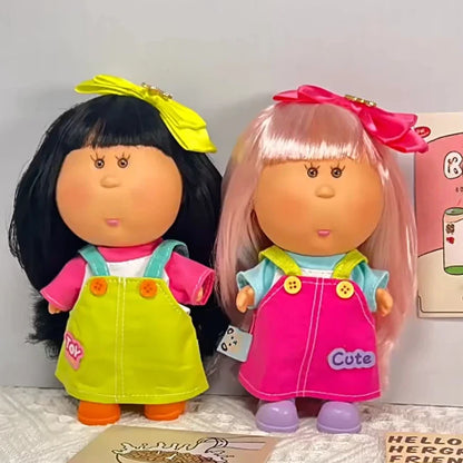 New In Stock Arrival Mia Spanish Potato Doll 18cm Vinyl Figure Cute Stuffed Toy Plush Hair Perfect Birthday Gift For Kids Gift