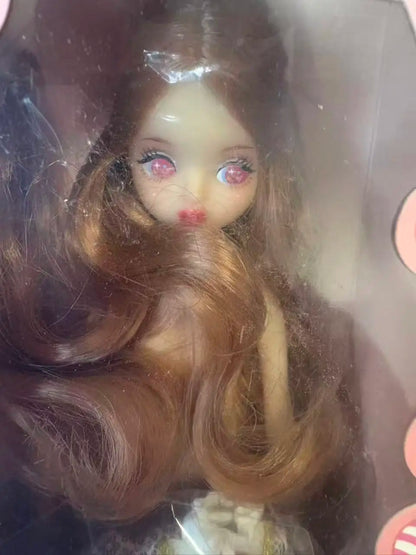 Blommor Doll Collection Doll 1/6 Pvc Doll OOAK Cute Girl Toys Unique Customized BJD Designer Toy Decoration Art Gift