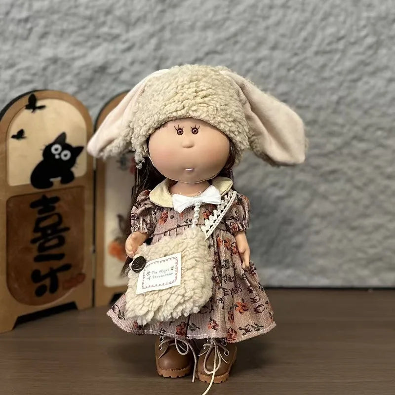 Mia Spanish Potato Doll 24cm BJD6 Handmade Waldorf DIY Replacement Clothes Outfits Girls Kids Fashion Toy Gift