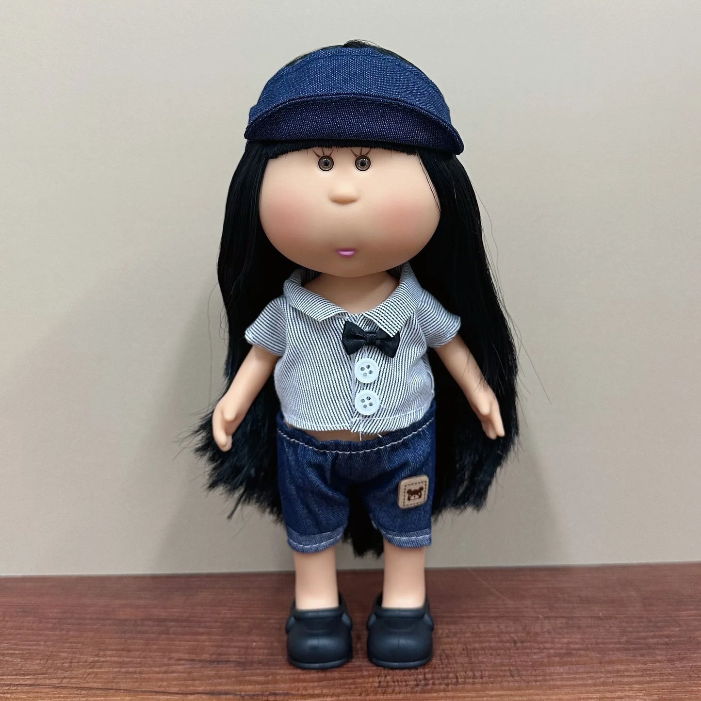 Cute 24cm Spanish Mia Potato Doll With Fashion Clothes Accessories Vinyl Doll Pretend Play Dress Up Toy Girls Festival Gift
