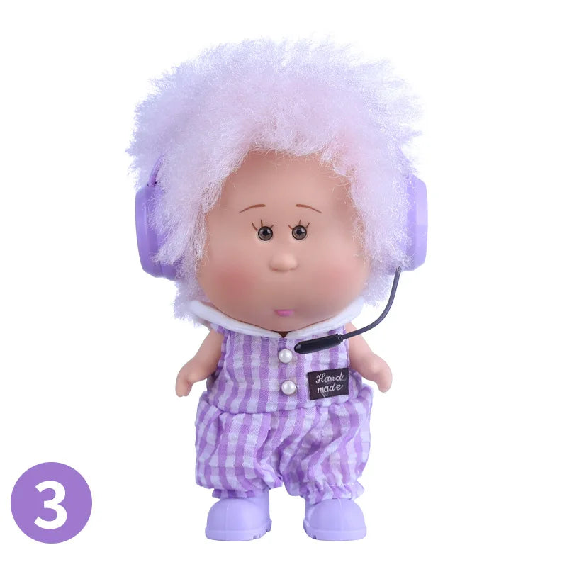 18cm Mia Doll Spanish Vinyl Potato Doll With Clothing Accessories Dress Up Doll Movable Joint Figure Trendy Toy Girl Gift