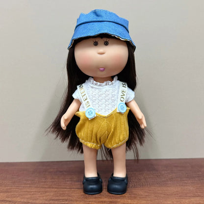 Cute 24cm Spanish Mia Potato Doll With Fashion Clothes Accessories Vinyl Doll Pretend Play Dress Up Toy Girls Festival Gift