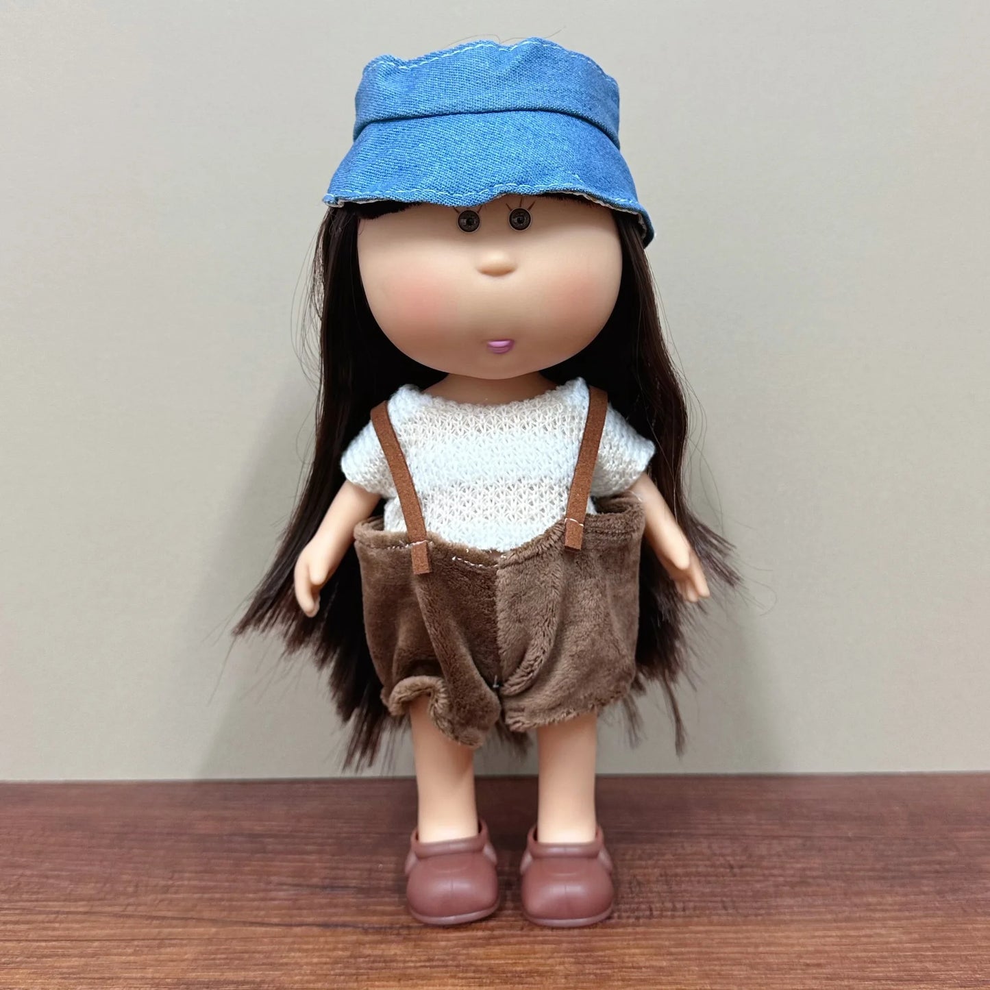Cute 24cm Spanish Mia Potato Doll With Fashion Clothes Accessories Vinyl Doll Pretend Play Dress Up Toy Girls Festival Gift
