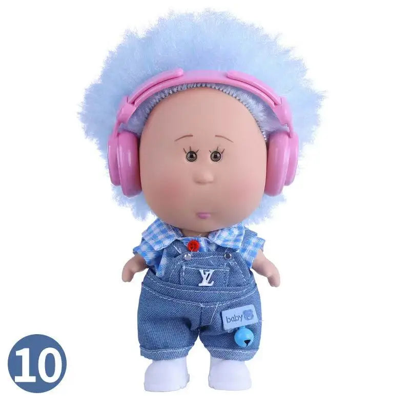new 18cm Girl bjd doll with colorful hair Dress Up Toy DIY Gifts for girl Children Christmas Holiday Collection