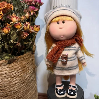24cm Spanish Mia Potato Doll Clothes Handmade Wearable Replacement Outfits Diy Dress Up For Waldorf Style Stuffed Dolls