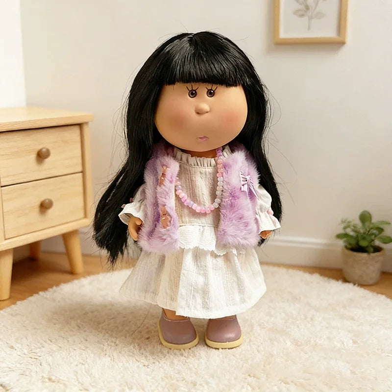 For Mia 24cm Spanish Potato Doll Clothes Shoes Hats Outfit Set Adorable Diy Dress Up Toys Doll Detachable Ornament Girl Toy Gift