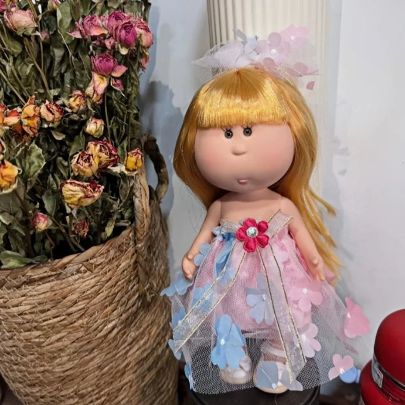 24cm Spanish Mia Potato Doll Clothes Handmade Wearable Replacement Outfits Diy Dress Up For Waldorf Style Stuffed Dolls