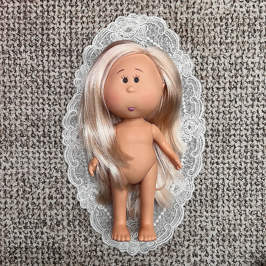 24cm Potato Doll Mia Dolls Movable Joint BJD  Vinyl Doll Bean Eye Doll Children Companion Toys Girl DIY Toy Gift