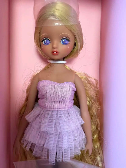 Blommor Doll Collection Doll 1/6 Pvc Doll OOAK Cute Girl Toys Unique Customized BJD Designer Toy Decoration Art Gift