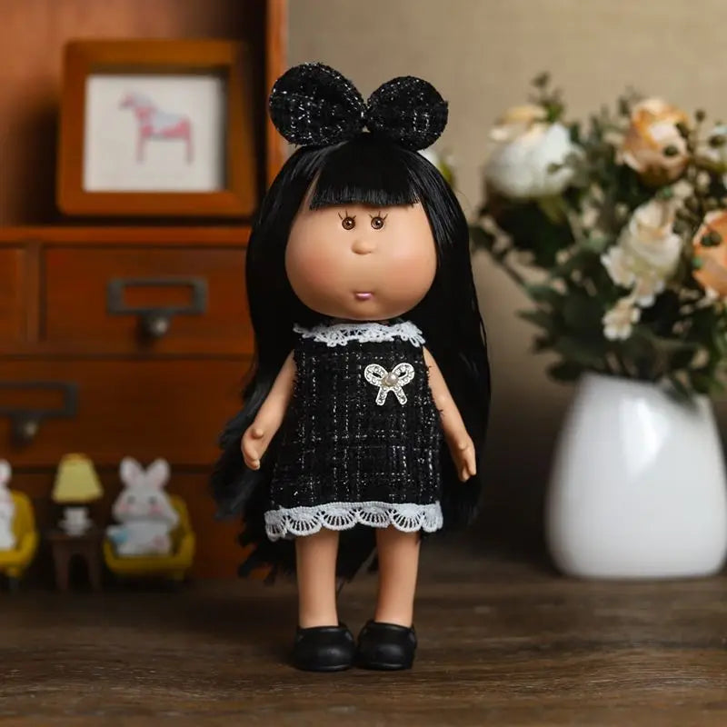 24Cm Spanish Mia Potato Doll Clothes Ins Style Fashion Outfits Shoes Hair Accessories Dress Up Costumes For Kids Collectors