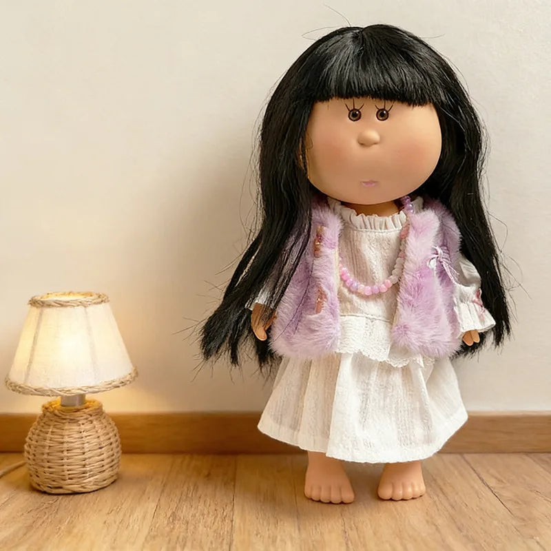 For Mia 24cm Spanish Potato Doll Clothes Shoes Hats Outfit Set Adorable Diy Dress Up Toys Doll Detachable Ornament Girl Toy Gift