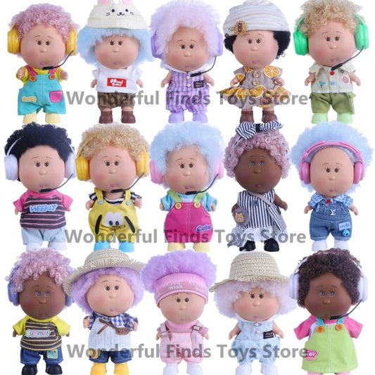 18cm Mia Doll Spanish Vinyl Potato Doll With Clothing Accessories Dress Up Doll Movable Joint Figure Trendy Toy Girl Gift