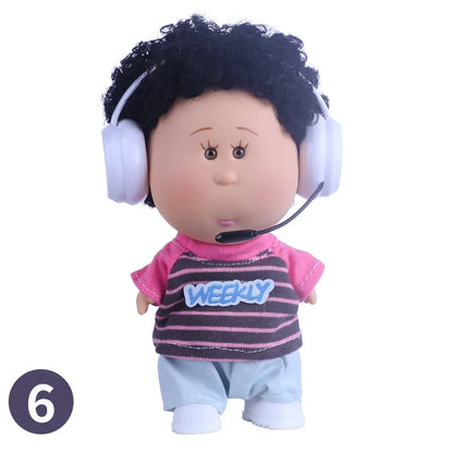18cm Mia Doll Spanish Vinyl Potato Doll With Clothing Accessories Dress Up Doll Movable Joint Figure Trendy Toy Girl Gift